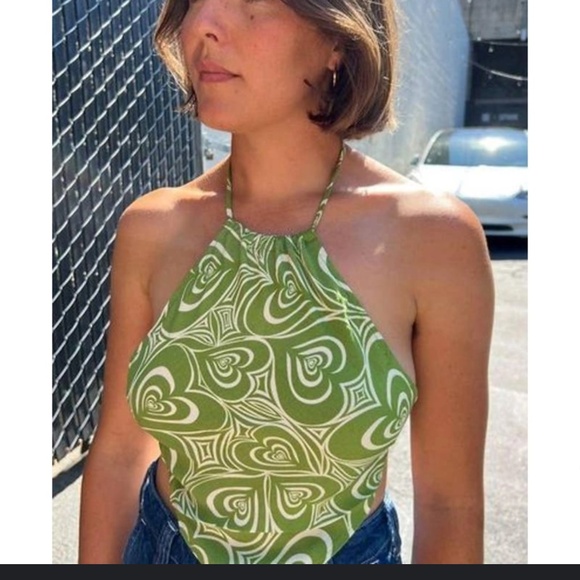 NWT Lisa Says Gah Bandu Wild Hearts Halter Sz S - Picture 1 of 9